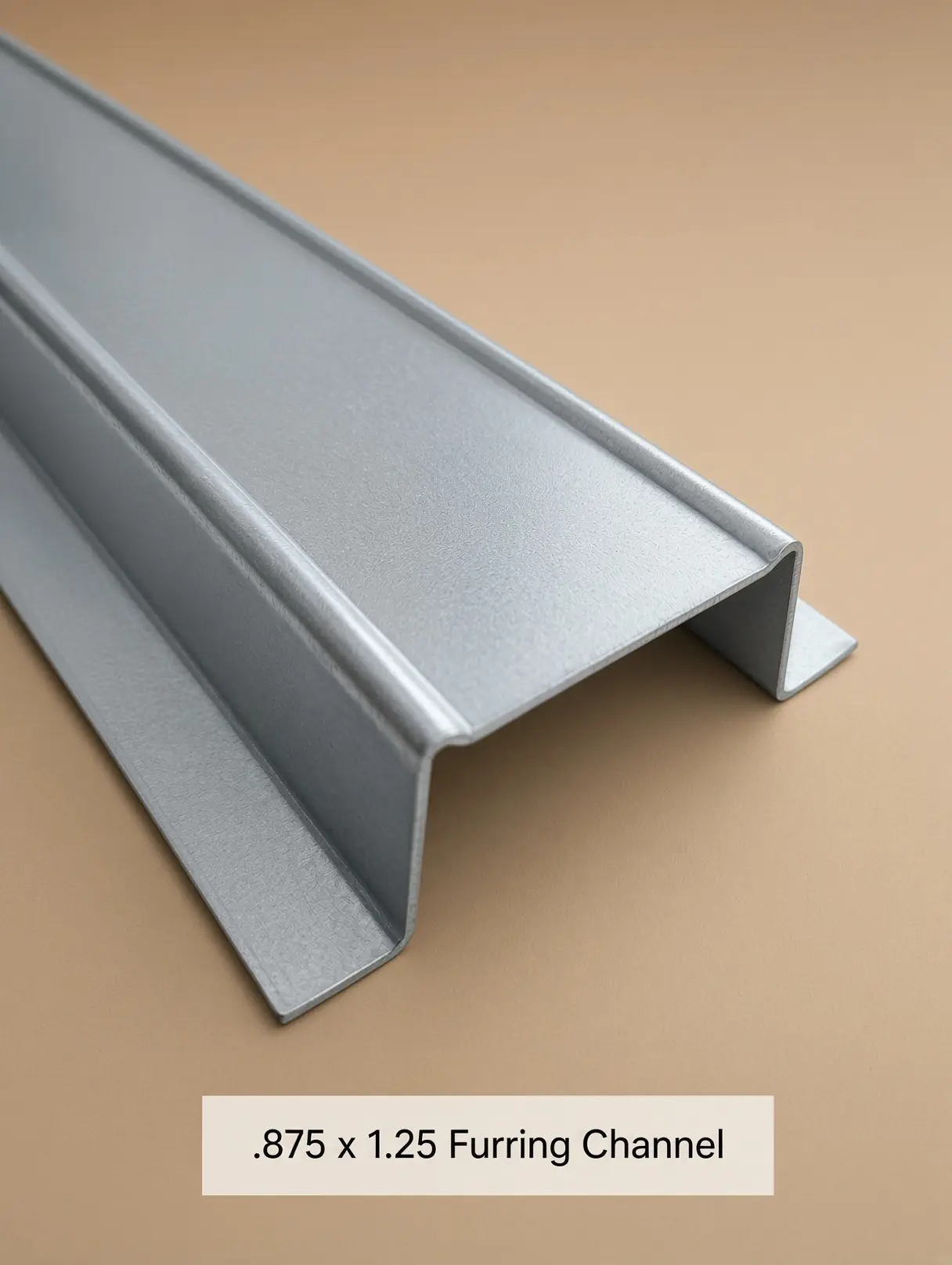 .875 x 1.25 furring channel