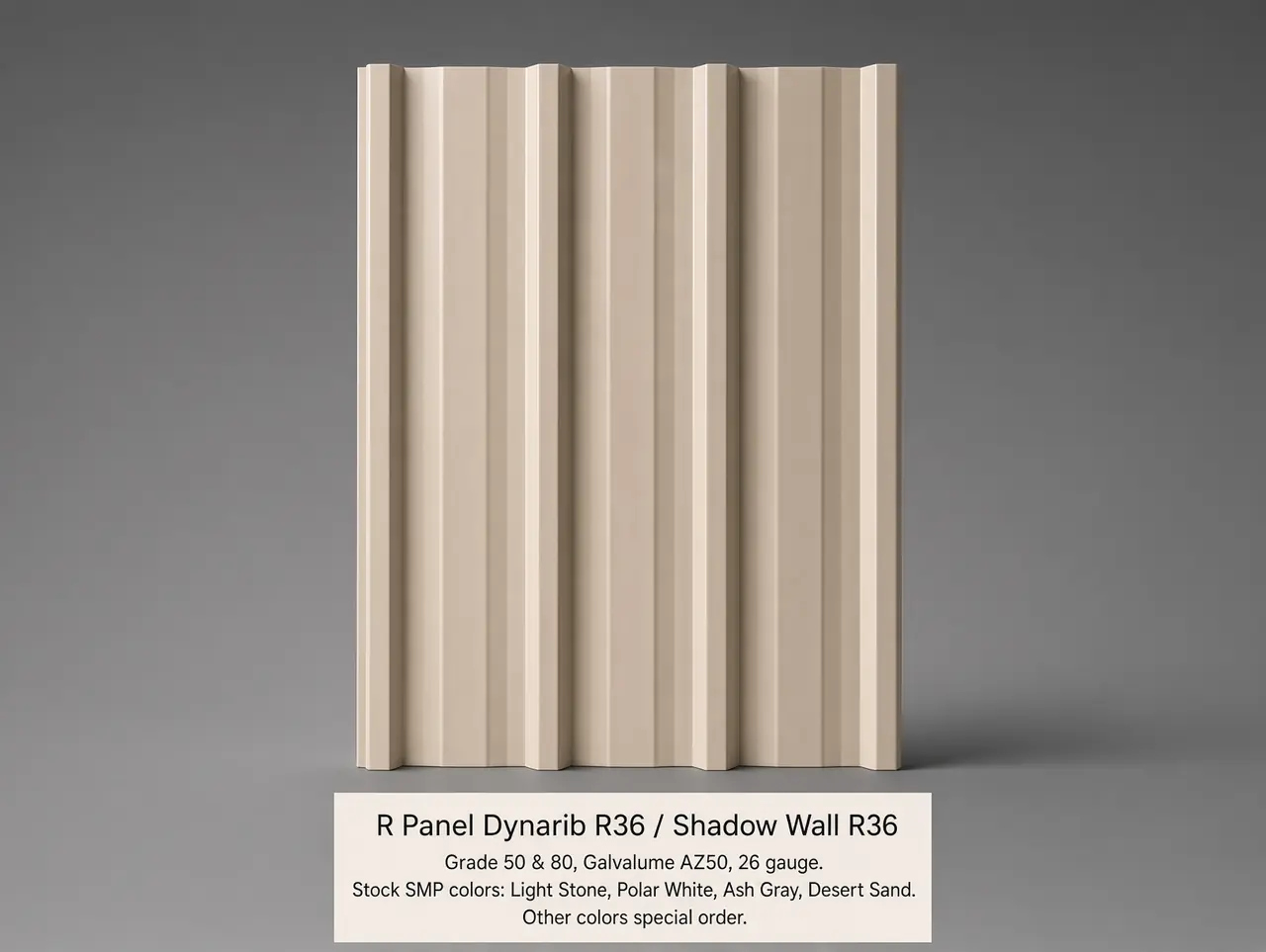 DynaRib R36 / Shadow Wall R36 R-panel