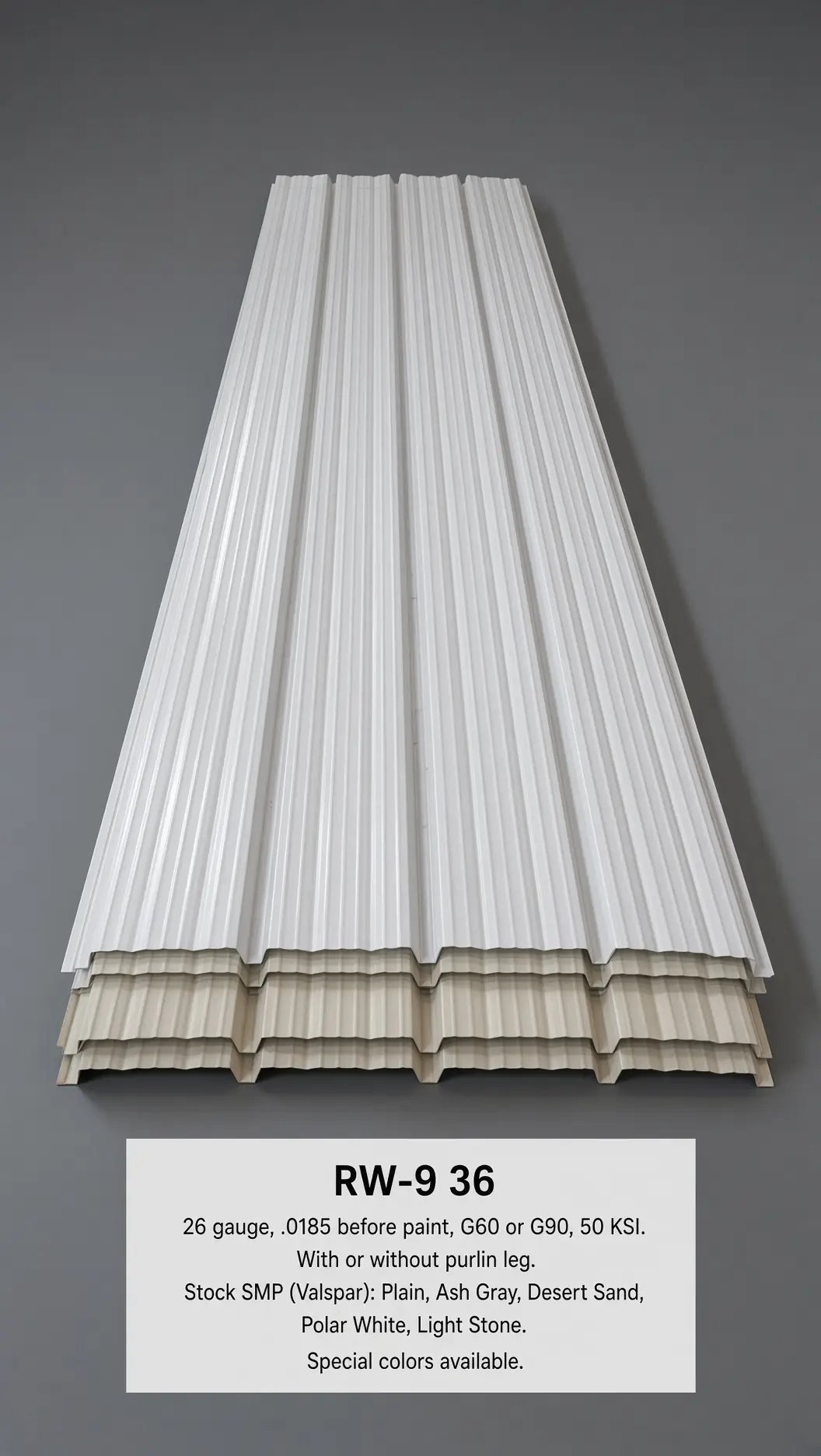 RW-9 36 metal panel